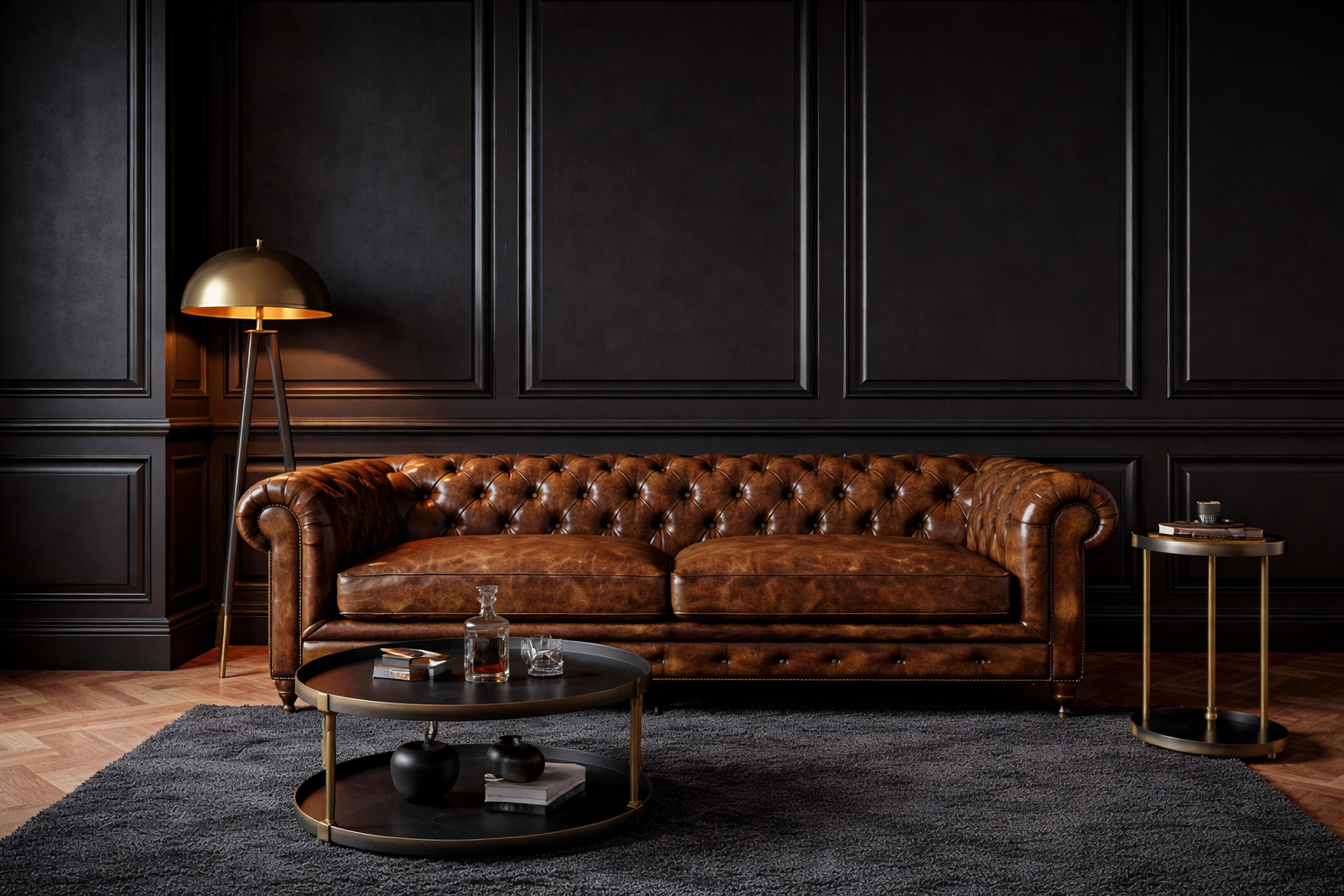 Luxury Leather Couch