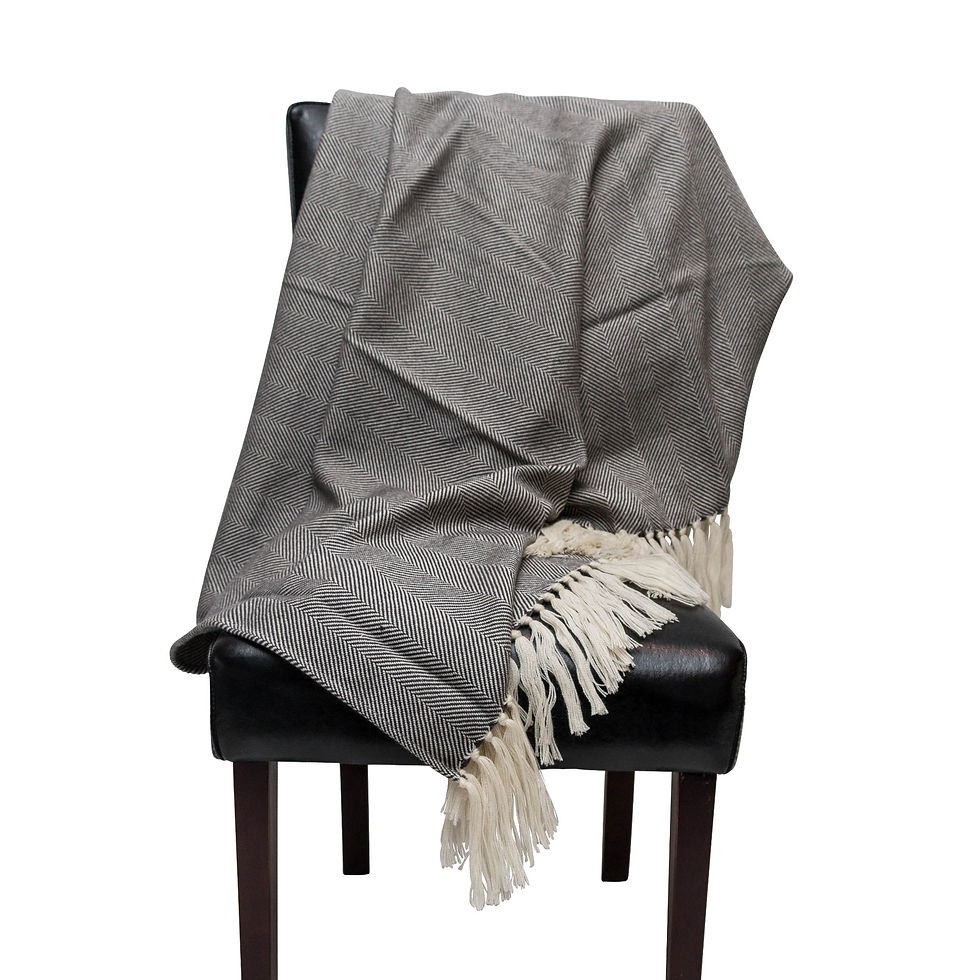 Thumbnail: ST. PIERRE MERINO WOOL/MOHAIR THROW