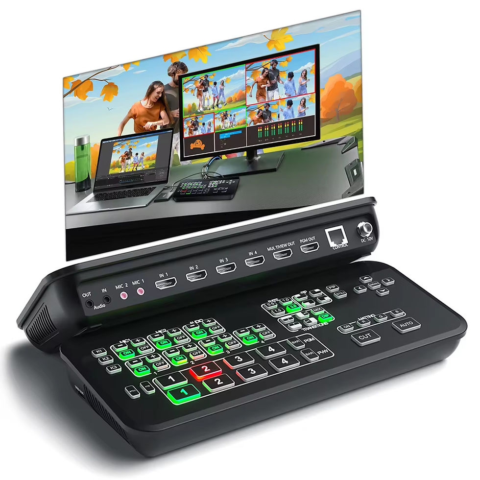 mini hd hdmi multi camera mixer switcher