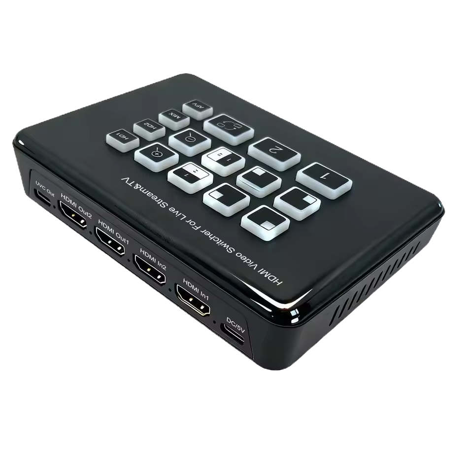 Thumbnail: VIDEOCAST 2 Channel V2 Video Switcher with USB and HDMI Loop out