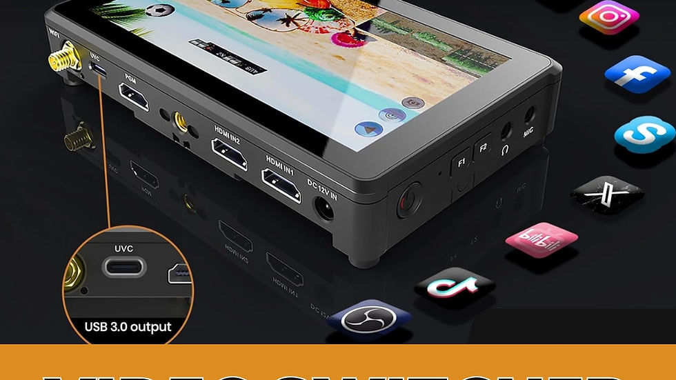 video switcher for live streaming