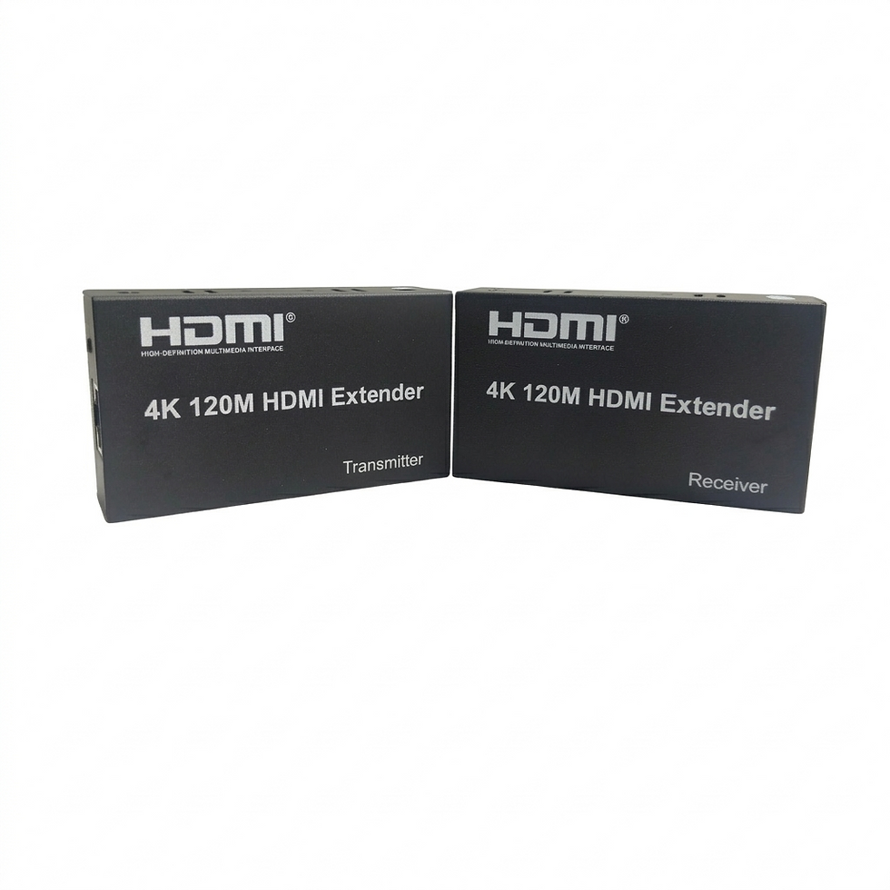 Thumbnail: HDMI Extender by CAT5e and CAT6 Cable Support 4K