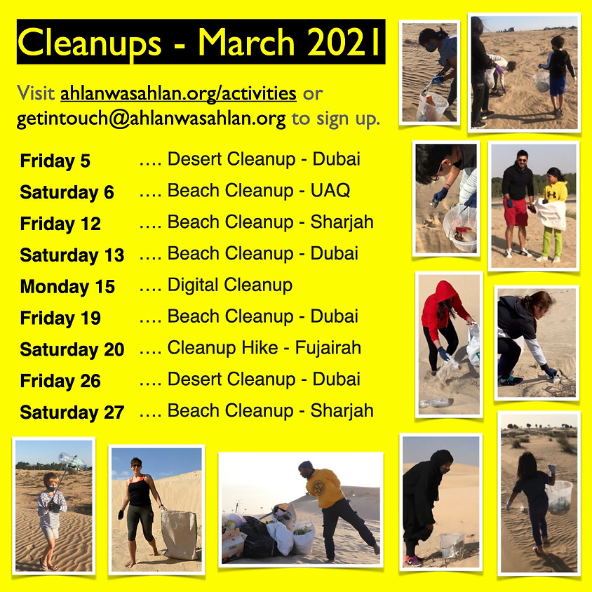 Desert Cleanup - Dubai