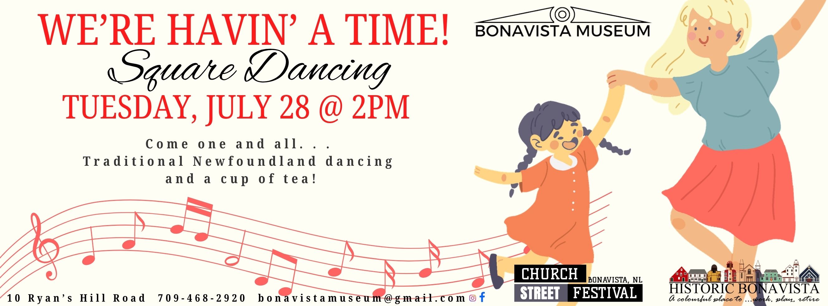 Square Dancing at the Bonavista Museum!