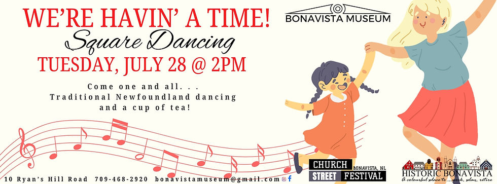 Square Dancing at the Bonavista Museum!