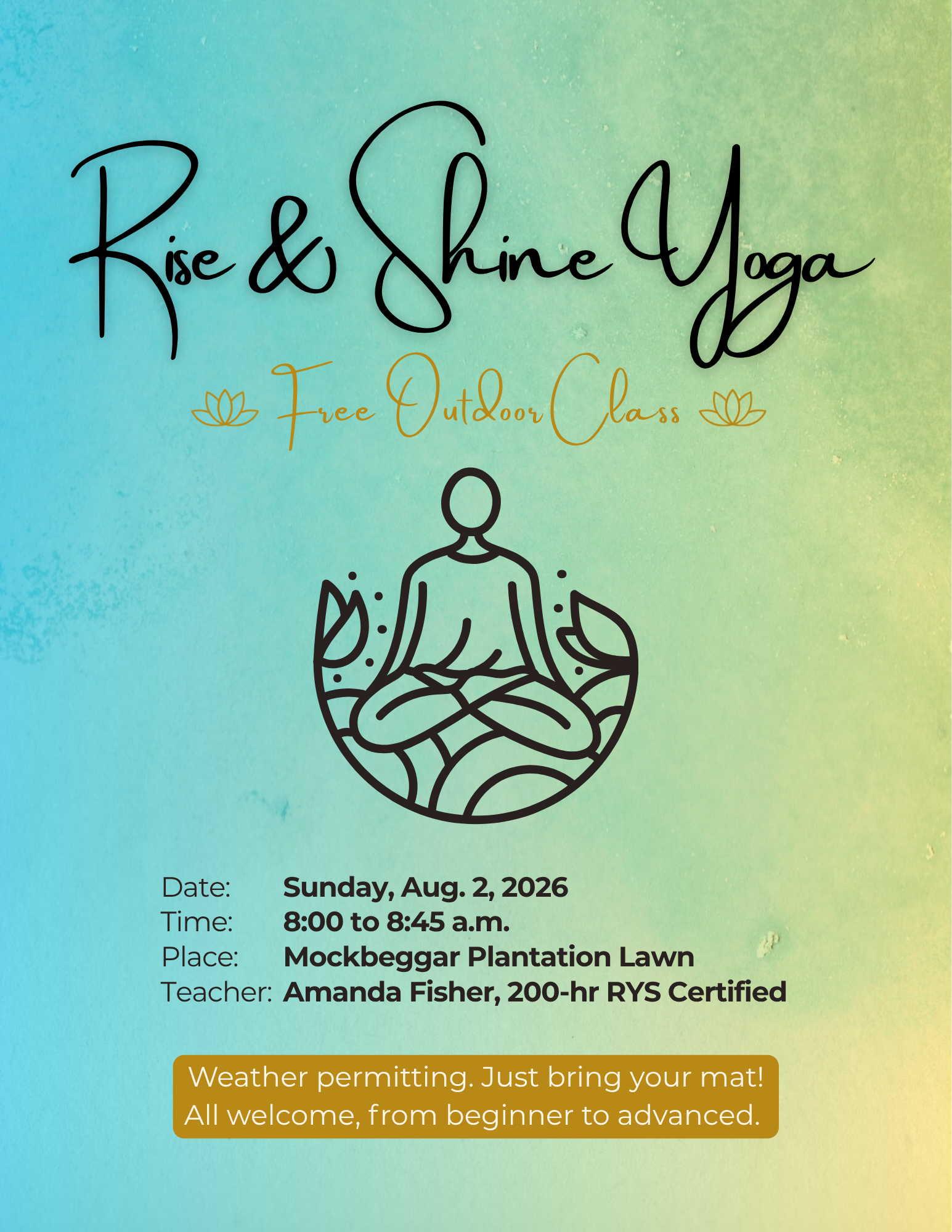 Rise & Shine Yoga