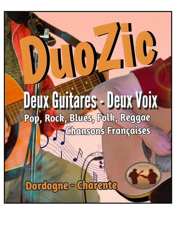 Duo musical, guitaristes, chanteurs en dordogne, riberac