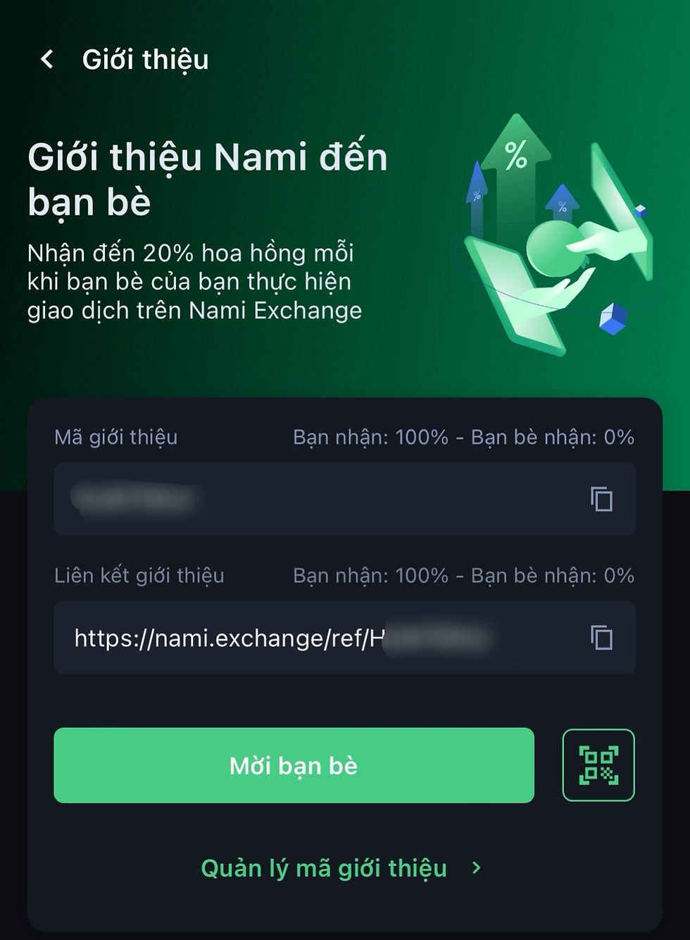 Nami Exchange: Bí kíp chia sẻ link giới thiệu bùng nổ thu nhập! QTCrypto