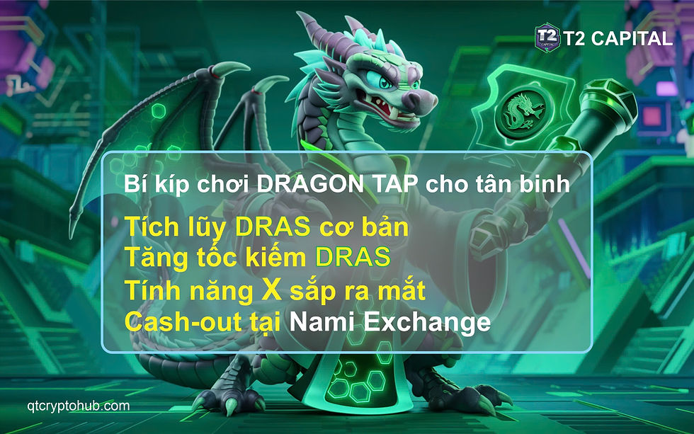 Bí kíp chơi DRAGON TAP cho tân binh Nami Exchange QTCrypto T2 Capital