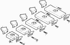 Replacement Link for Trencher Chain