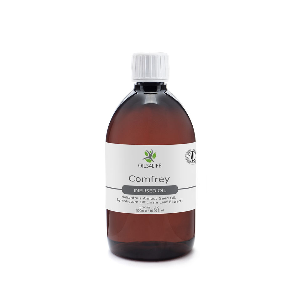 縮圖：Comfrey Oil, Infused - Helianthus Annuus Seed Oil, Symphytum Officinale Leaf Ext