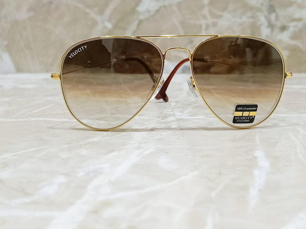 Thumbnail: NEW VELOCITY AVIATOR SHAPE SUNGLASSES