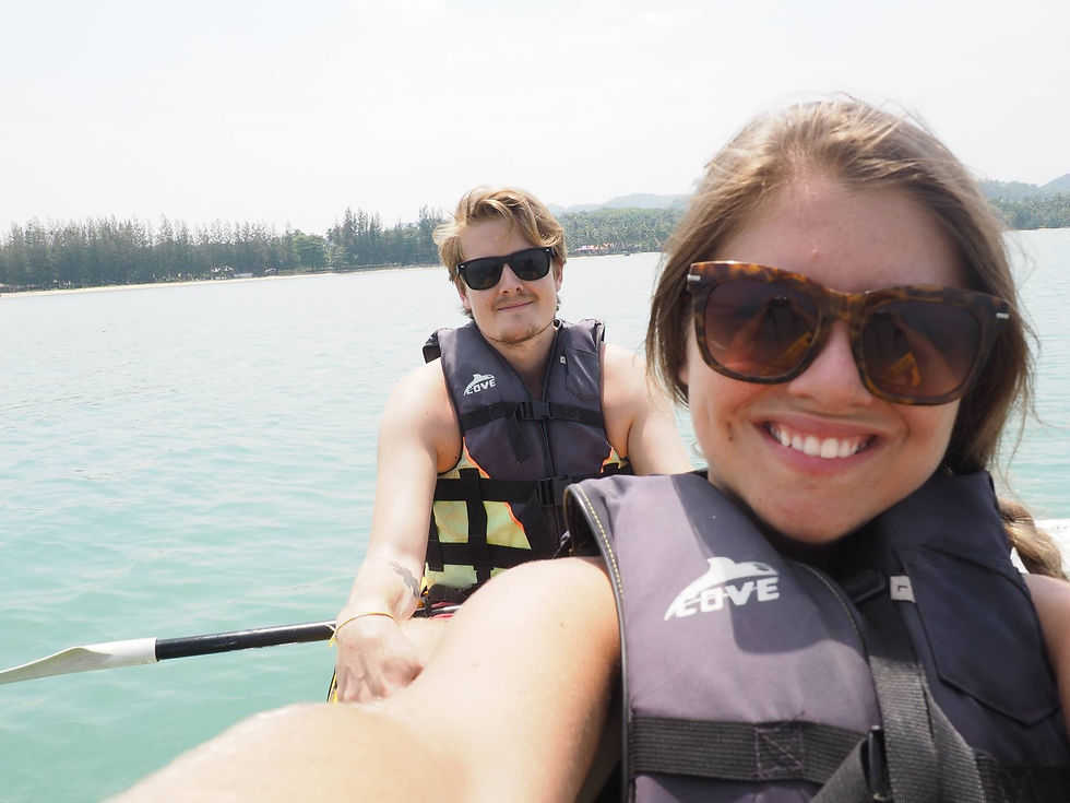 Åshild & Eirik in Laos during their last visit.