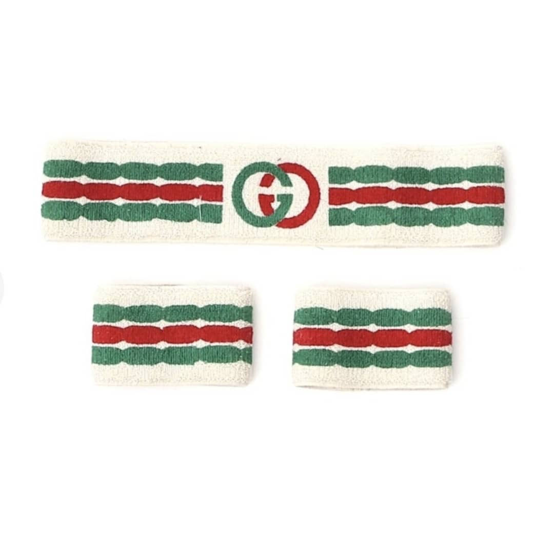 GUCCI Headband And Wrist Cuff Set