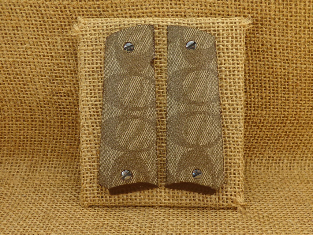 1911 Real Coach Material Grips