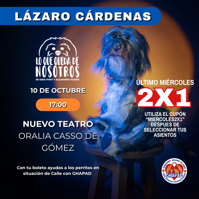 Lázaro Lo que queda de nosotros -17:00