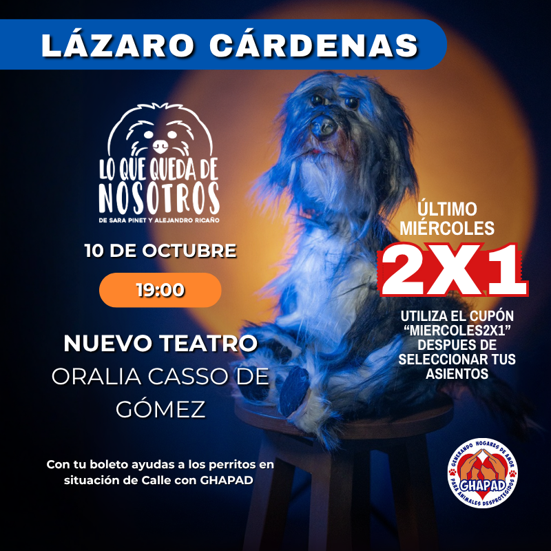 Lázaro Lo que queda de nosotros -19:00