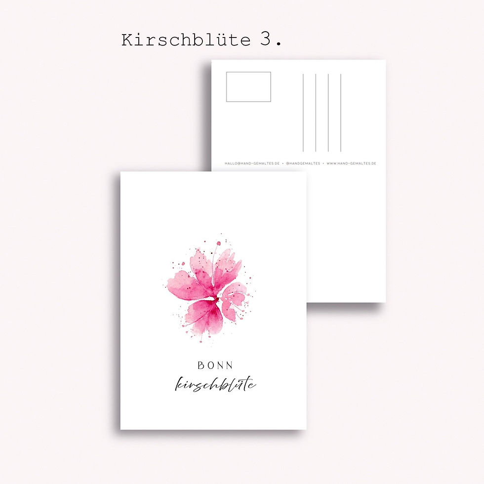 Miniaturbild: KIRSCHBLÜTEN - POSTKARTEN