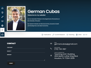 University of Houston Faculty website upgrade