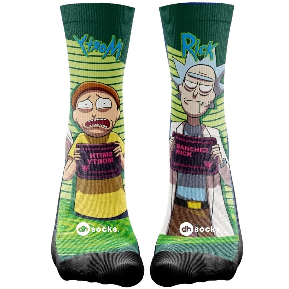 Miniatura: Meias Rick e Morty