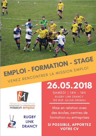 Rugby Link Drancy & Mission Emploi