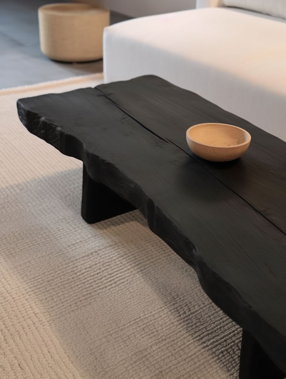 Thumbnail: Slab coffee table - Black