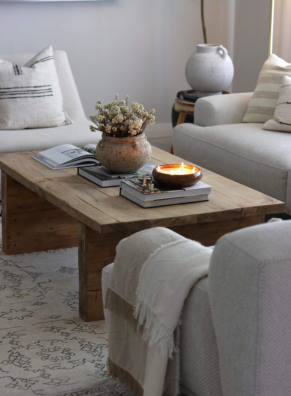 Thumbnail: Farmhouse Coffee Table - Rustic Ash