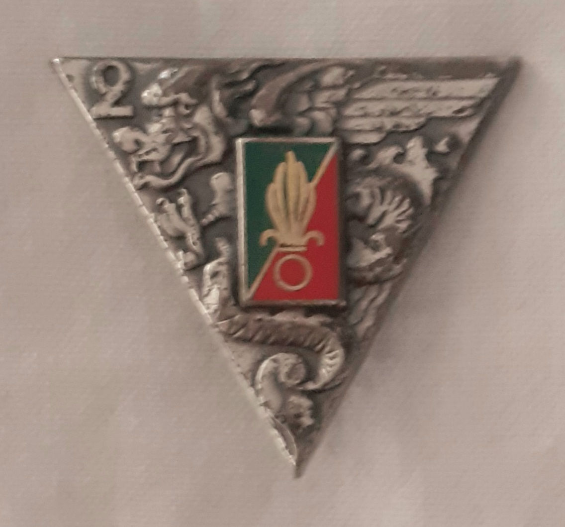 Légion Parachutite - insigne FR411204a 2°Régiment Etranger de Parachutiste