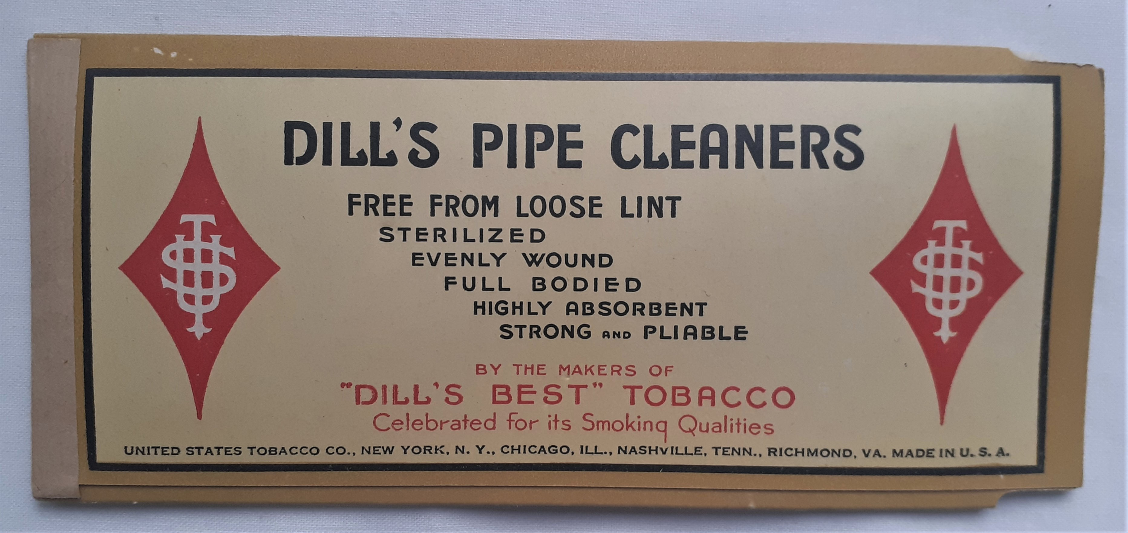 Fumeur - US332405a Cure pipe DILL'S