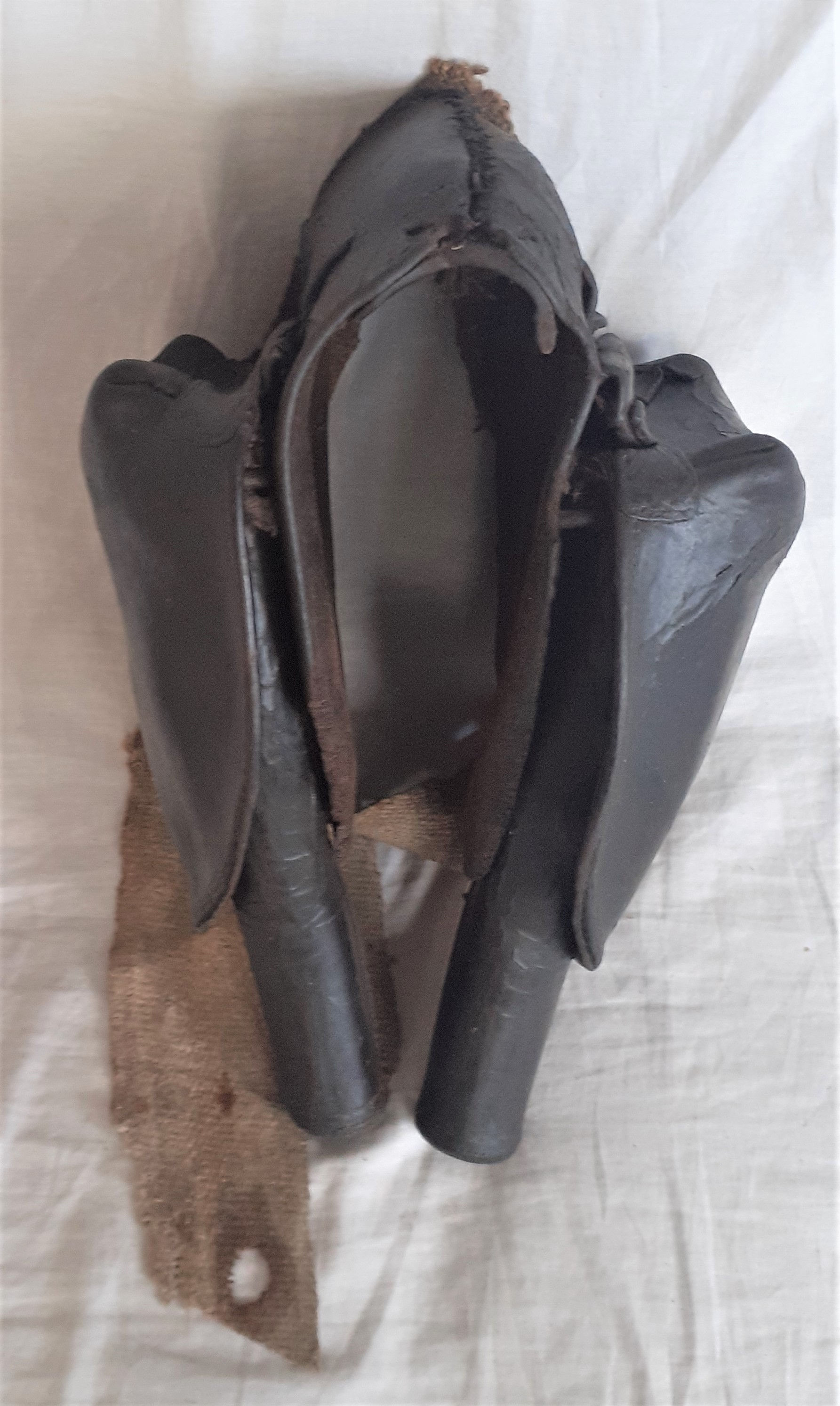 Equipement - FR133614.a Paire fonte pour pistolet cavalerie XIX°