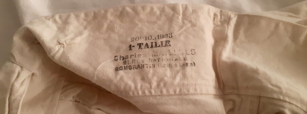 Miniature : Uniforme - FR387735a  Caleçon long tamponné 1°GAM