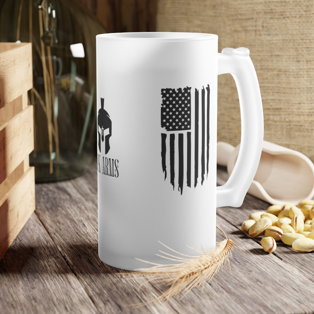 2A Frosted Glass Mug