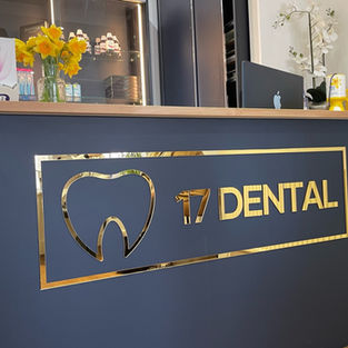 Aluminum composite panel printed to clients  colour palet with metallic gold acrylic logo applied to reinforce branding