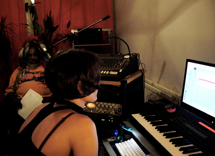 Rob'n'Sue's studio, Putney,London. UK.