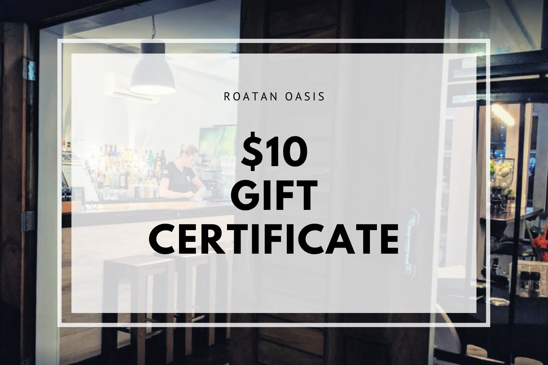 $10 Gift Certificate