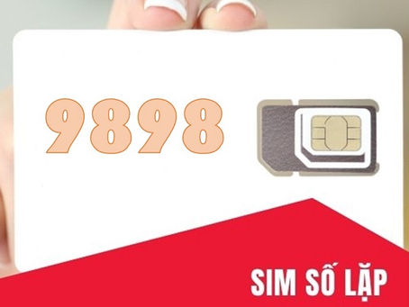 Ý nghĩa số sim lặp kép siêu đẹp 9898 - Cập nhật thông tin của sim 9898