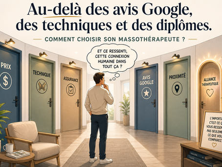 Comment choisir son massothérapeute?