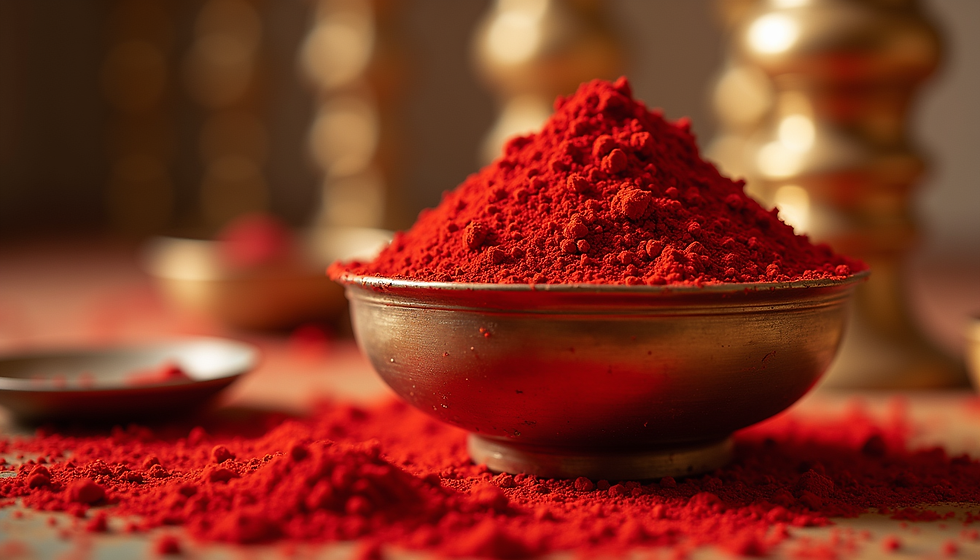 The Spiritual Significance of Kum Kum Powder in Hindu Wedding Traditions