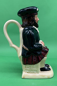 Highlander toby jug - Tony Wood Studio circa 1990
