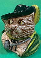 Puss in Boots face pot prototype - Kevin Francis 2007