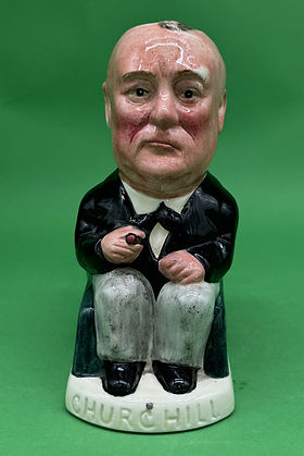 Winston Churchill toby jug - Lancaster and Sandland circa 1940