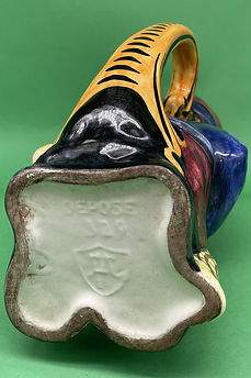 Polin toby jug Prestige finish - Desvres circa 1915