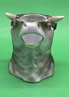 Cow character jug creamer black - Royal Bayreuth circa 1920
