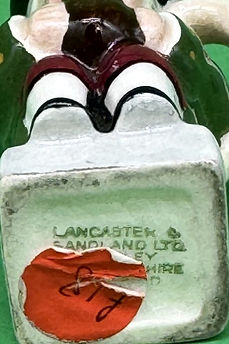 Ordinary Toby jug miniature - Lancaster and Sandland circa 1960