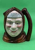 Friar Tuck character jug medium - Artone Pottery circa 1980