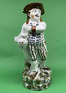 Hearty Good Fellow toby jug - Walton type circa 1810