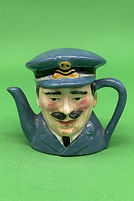 Airman teapot - Artone Pottery circa 1980