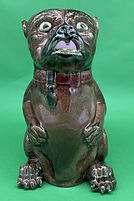 Pug Dog  toby jug medium - Saxon China circa 1910