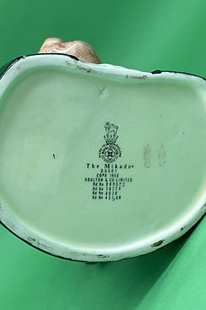 The Mikado character jug version 1 - Royal Doulton 1973-1980