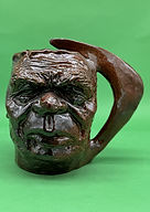 Albert Namatjira character jug - Bendigo Pottery circa 1975